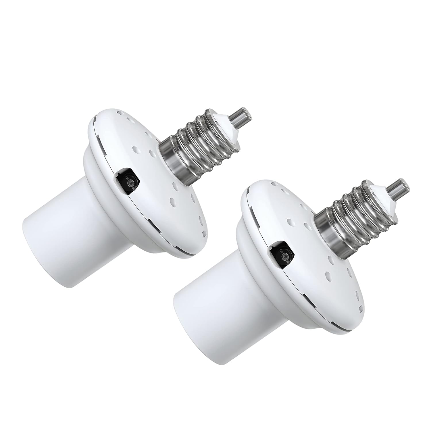 2 Pack E12 Candelabra Light Socket with Photocell Sensor I327