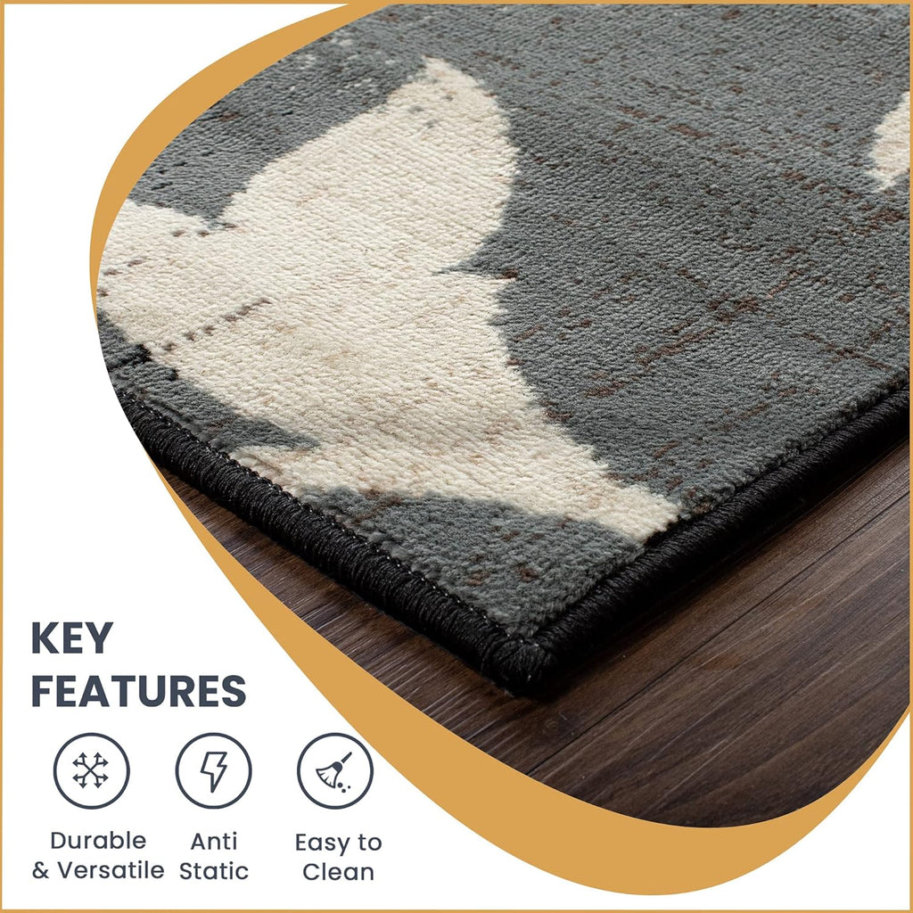 Beige 5' x 5' Area Rug I944506